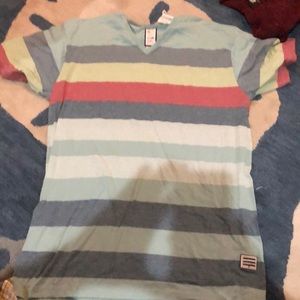 Men’s billabong striped T size extra large